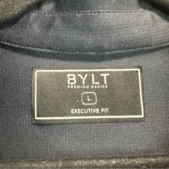 BYLT Basics Executive Stretch Long Sleeve Button Down Shirt - Picture 11 of 11